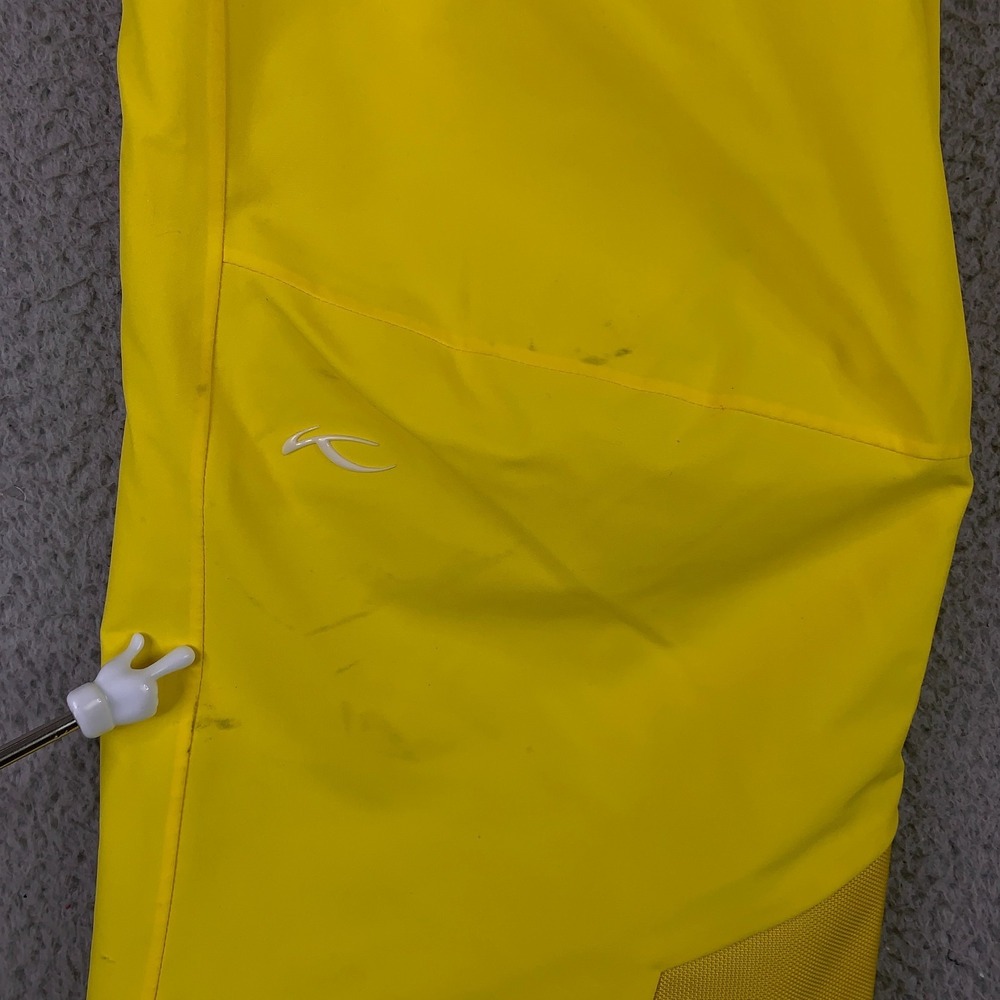 KJUS Revolution Pants Womens Actual 29 Yellow Thinsulate Flex Dermizax EV Snow - Picture 8 of 11